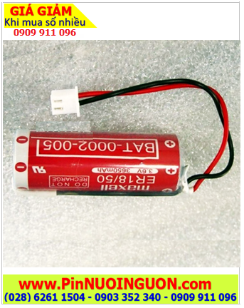 Pin BAT-0002-0005, Pin nuôi nguồn PLC BAT-0002-0005 lithium 3.6v 3650mAh _Xuất xứ NHẬT